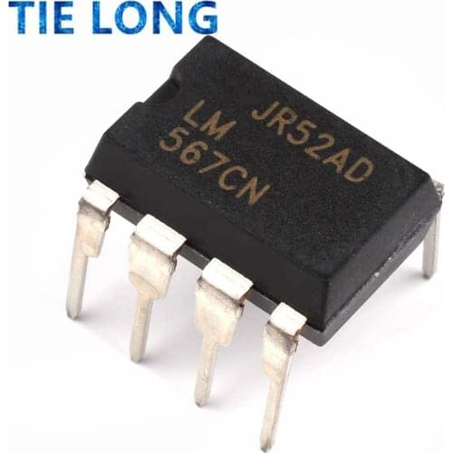 10PCS LM567CN DIP8 LM567C DIP LM567 567CN DIP-8 new and original IC