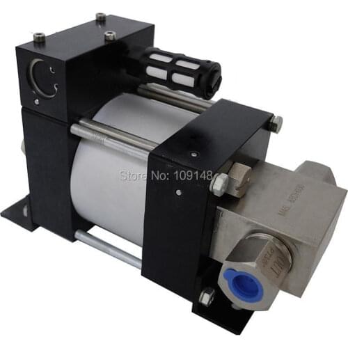 Free shipping Model :M100 100:1 Actual pressure ratio 500-800 Bar High pressure Portable pneumatic driven oil testing pump