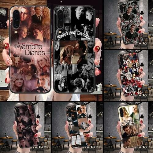 Stefan Salvatore Vampire Diaries Phone Case For Samsung Galaxy A 10 12 20E 21S 30 32 40 50 51 52 70 71 72 5 6 7 2016 2018 black