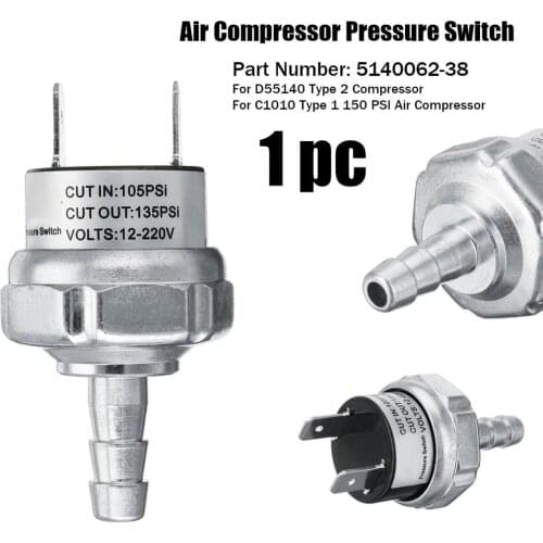 For D55140 Cable (1 Pack) Replacement Pressure Switch # 5140062-38-1pk
