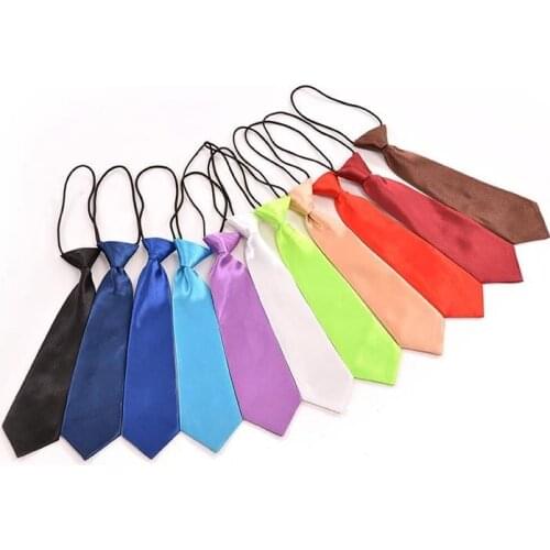 Little Gentleman 28cm Slim Narrow Ties Wear Children Boys Girls Students Kid Necktie Performance School Graduation Ceremony