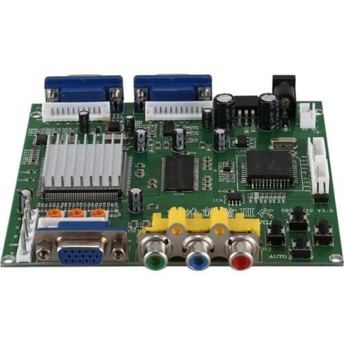 GBS8220 Arcade Game CGA/YUV/EGA/RGB Signal to VGA HD Video Converter Board (Dual Output)
