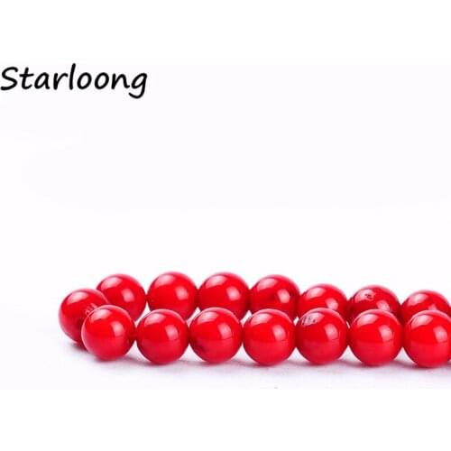 1pack/lot 4-4.5mm High quality Round Natural Red pink Coral beads loose spacer beads DIY for bracelet necklace jewelry making