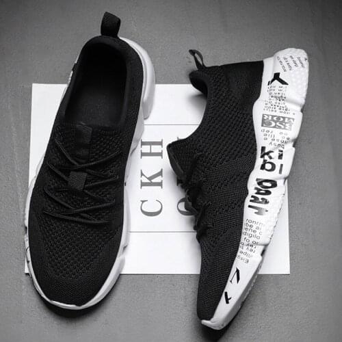 Summer Mens Shoes Sneakers Outdoor Mens Mesh Breathable Sneakers Mesh Shoes Original Mens Moccasins Loafers Sneakers Walking