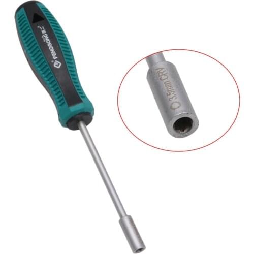 Metal Socket Driver Wrench Screwdriver Hex Nut Key Nutdriver Hand Tool 3.5mm