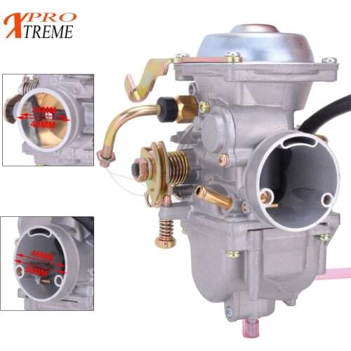Motorcycle Carburetor 34mm ATV For Roketa Jianshe Hensim GN250 GN300 RTU-400Y JS400 YamaBuggy JS400-7 HS400 Tank 300CC-400CC