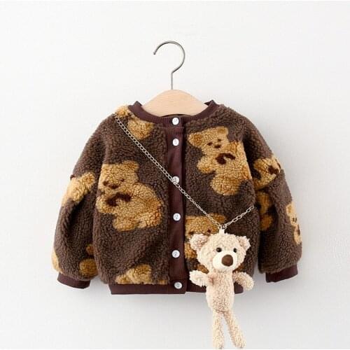 Little girls clothes winter warm overalls 0-3 months baby winter baby girl toddler clothing childrens coat coat