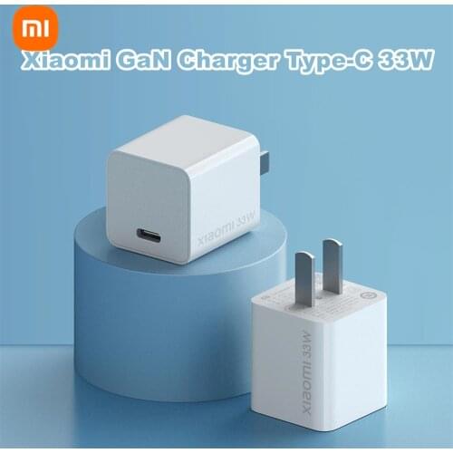 Xiaomi Official Store Original 33W GaN Charger Quick Charge QC 4.0 3.0 Type C PD Fast Charging For iPhone Xiaomi Huawei Switch