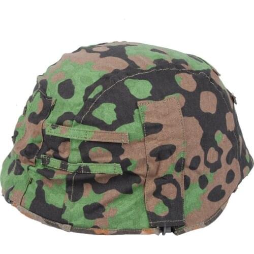 OUTDOOR WWII WW2 GERMAN PLANE TREE CAMO M35 M40 REVERSIBLE HELMET COVER