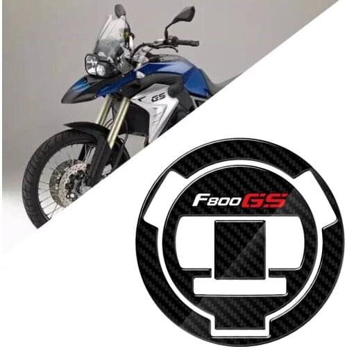 F800gsTank Cap Cover Carbon Motorcycle Sticker Fuel Cap Protector Decals Case For BMW F800GS F800 GS All Year