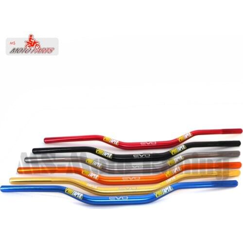 Motorcycle 1 1/8" 28MM CNC Handlebar Hand Fat Handle Bar For KTM YAMAHA HONDA SUZUKI KAWASAKI YZ250F CRF230F Dirt Bike PRO Taper