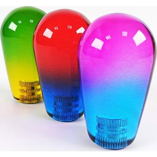 Arcade Replacement KDiT Bi-Color Battop Clear BallTop Handle Joystick topball for Arcade ZIPPY SANWA SEIMITSU Joystick