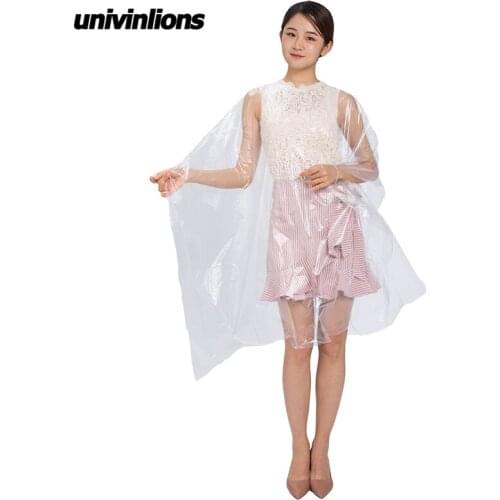 Univinlions 50 piece 130*150 Disposable PE Hairdressing Cloth Haircut Perm Dye Hair Cape Gown Reusable Barber Home Salon Wrap