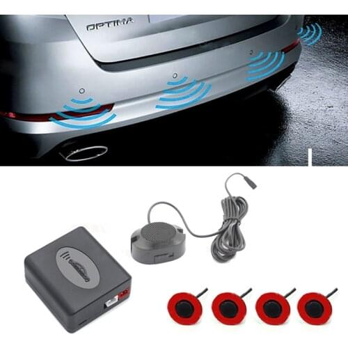 16.5MM Rotate Radars Car Video Parking Sensor Black Reverse Backup Ra-Dar Car Detector Parking System