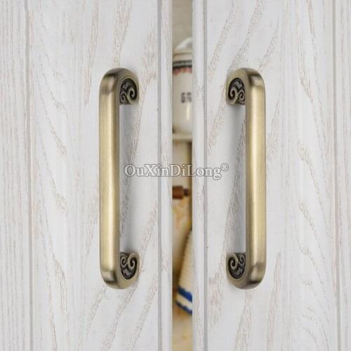 Brand New 2PCS European Retro Kitchen Cabinet Pulls Handles Cupboard Wardrobe Drawer Dresser Wine Cabinet Door Handles and Knobs