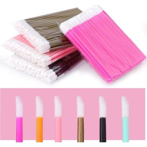 2000Pcs/Lot Multi DIY Disposable Hollow Rod Lip Brush Color Lipstick Liner Lip Stick Makeup Tools HA2416