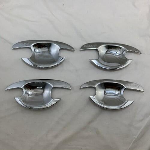 2006-2011 For camry ABS Chrome Door Bowl Cover Car Accessories Stickers Car Styling Camry XV40 Decorative