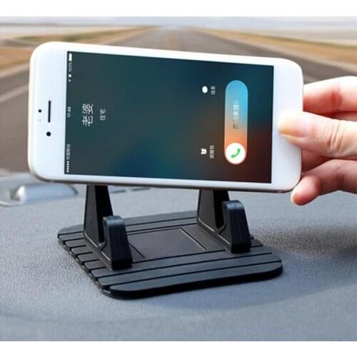 2019 New Car Dashboard Mobile Phone Holder HUD Design Non-Slip Car Cell Phone Mount Stand for Safe Driving for Smartphones
