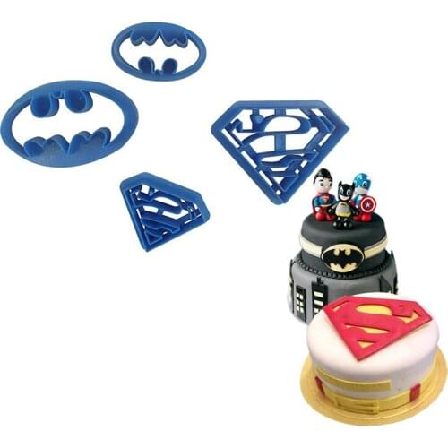 4pcs/set Cartoon Shape Biscuit Mould Baking Tools