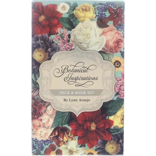 44 pcs Oracle Tarot Cards botanical inspirations Card Board Deck Games Palying Cards For Party Game