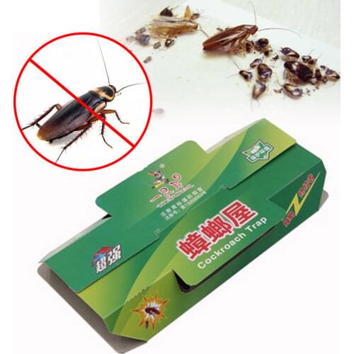 5PCS/Lot Cockroach Killer Bait Sticky Cockroach Traps Environmental Non-toxic House Gintrap Pest Mosquito Repeller Insect Reject