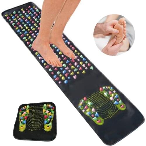 Acupuncture Cobblestone Foot Massage Cushion Acupoint Physical Massage Foot Pad Pain Relief Health Care SAL99
