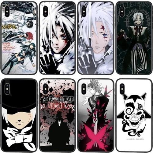 For Galaxy Note 20 10 9 8 Ultra Samsung M51 M31 A7 A8 J6 J8 2018 A10S A11 Design D.gray-man Anime Hugging Japan Wholesale Black