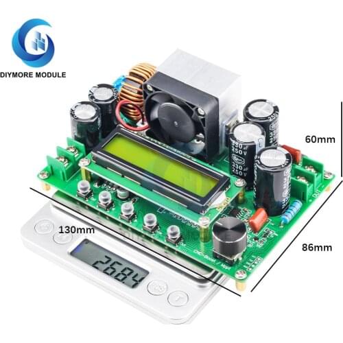 DPX800S DC-DC NC CV CC Booster Module CNC Boost 12V~120V 0-15A Adjustable MPPT