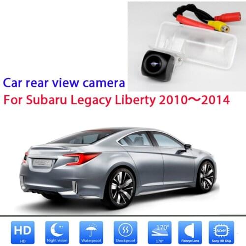 HD 1280x720 Fisheye Rear View Camera For Subaru Legacy Liberty 2010 2011 2012 2013 2014 Car Reverse Parking Camera Waterproof