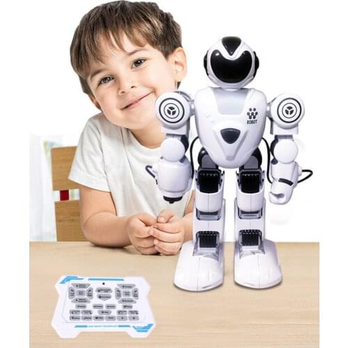 Remote control Robot toys Voice Dialogue intelligent Robot with light singing Dancing Robot childrens Educational toys RC Robot