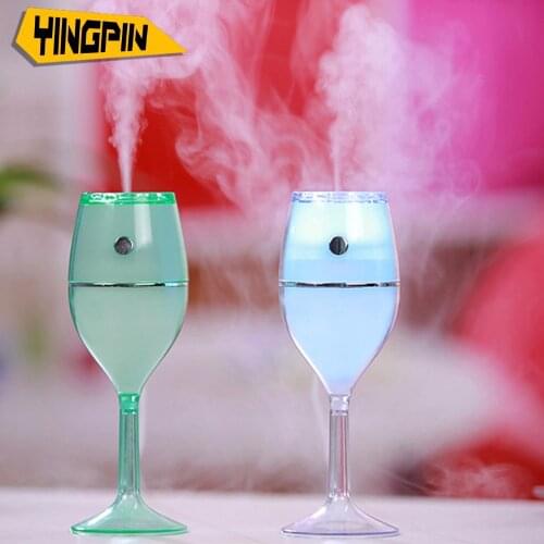 Humidifier Colorful Led Light for Home Car Office Essential Oil Aroma Diffuser Purifier Auto Power-off,lover girlfriend gift