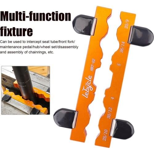 13cm Magnetic Vise Insert Jaw Anti-Scratch Bike Pedal Hub Maintenance Chain Wheel Removal Tool Axle Spindle Vise Jaw Repair Tool