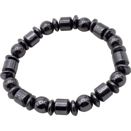 Magnet Stone Bracelet Bangle for Men and Women Punk Charms Biker Wristband