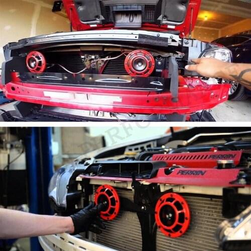 Multicolor 12v 115DB Hella Super Loud Compact Electric Blast Tone Air Horn 12V 115DB For Motorcycle Car 2pcs For Car motorcycle