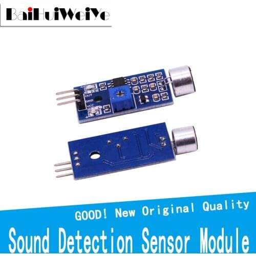 5PCS Microphone Sound Detection Sensor Module Sound Sensor Intelligent Vehicle For Arduino Switches Smart Home