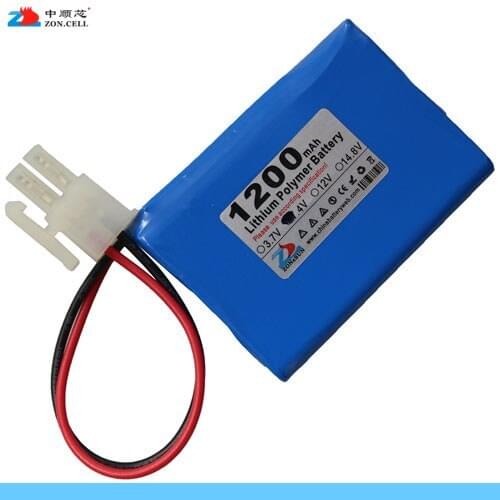 New Hot A In 1200mAh 523450X2 113752 7.4V lithium ion battery microphone recorder 5557-2P plug Rechargeable Li-ion Cell