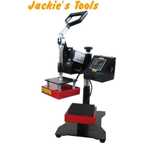 NEW LCD 12*12cm Clamshell style heat press Rosin Press Dual Element Heating