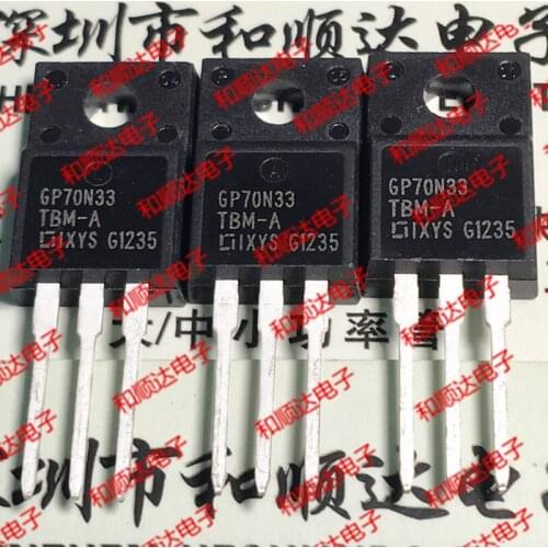 Original New 5pcs/ GP70N33 IXGP70N33TBM-A TO-220F