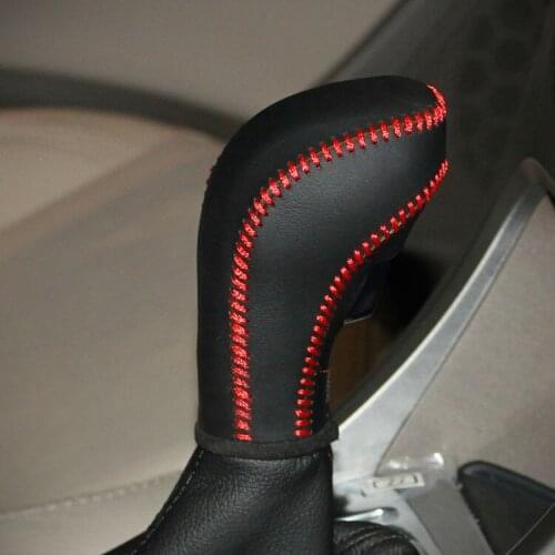 Suitable for Buick Excelle Regal Larcosse Encore hand-sewn automatic gear grip cover car high-quality leather products