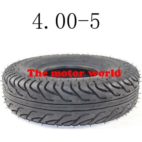 Hot Sale Good Quality 4.00-5 Tyre with Inner Tube Fits for Elderly Scooter Mini MOTO Car,Electric Scooter Tire