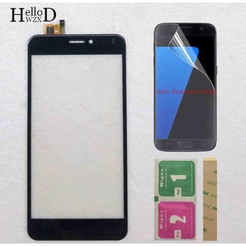 Touch Screen Panel For Vertex Impress Lion 4G Touch Screen Lens Sensor Digitizer Panel 3M Glue Protector Film