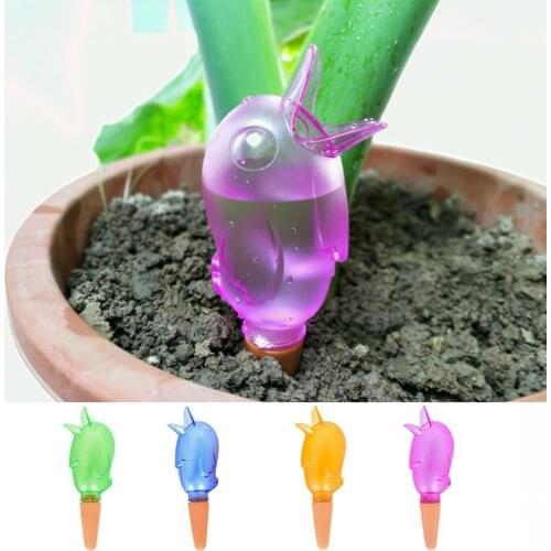 Artifact Lazy Flowers Drip Irrigation Succulent Watering Bird Intelligent Flower Drip Smart Household Watering Watering O8V9