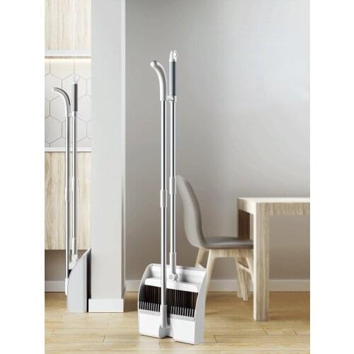 Garden Windproof Broom House Bristles Outdoor Broom Cleaning Dustpan Hand Escoba Y Recogedor Home Cleaning Products BE50WC