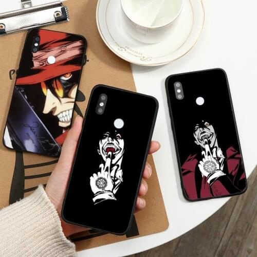 Anime Hellsing Alucard Fan high quality Phone Case coque For Xiaomi Redmi note 7 8 9 t k30 max3 9 s 10 pro lite