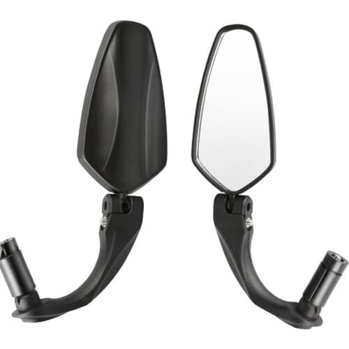 2PCS Bicycle Rearview Mirror 360 All-Round Adjustable HD View Field Easily Install Handlebar Plug Mirror For 16-22mm NN027A
