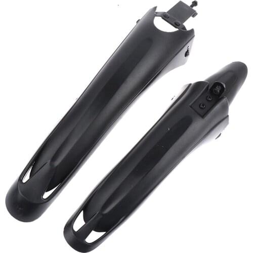 1 Set Tube Bicycle Riding Mudguard Plastic Mountain Bike Front Rear Fenders