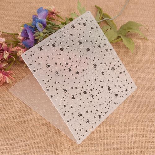 2021 Snowflake Point Embossing Folders for File Papers Photo Album Stencils Cards Making Template 3D Scrapbooking Cutting Dies