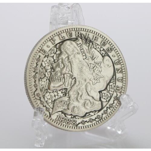 America Hobo 1888 Liberty Silver Coin 1oz Eagle Commemorative Coins Drop Shipping