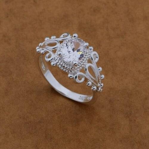 AR477 Hot sterling ring, fashion jewelry, popular /aurajlya avlajmsa silver color