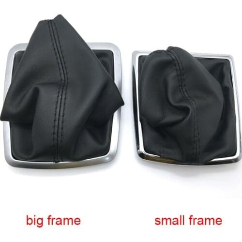 Car Styling Shift Gear Knob & Gaitor Leather Boot For FORD FOCUS MK2 2004 2005 2006 2007 2008 2009 2010 2011 2012